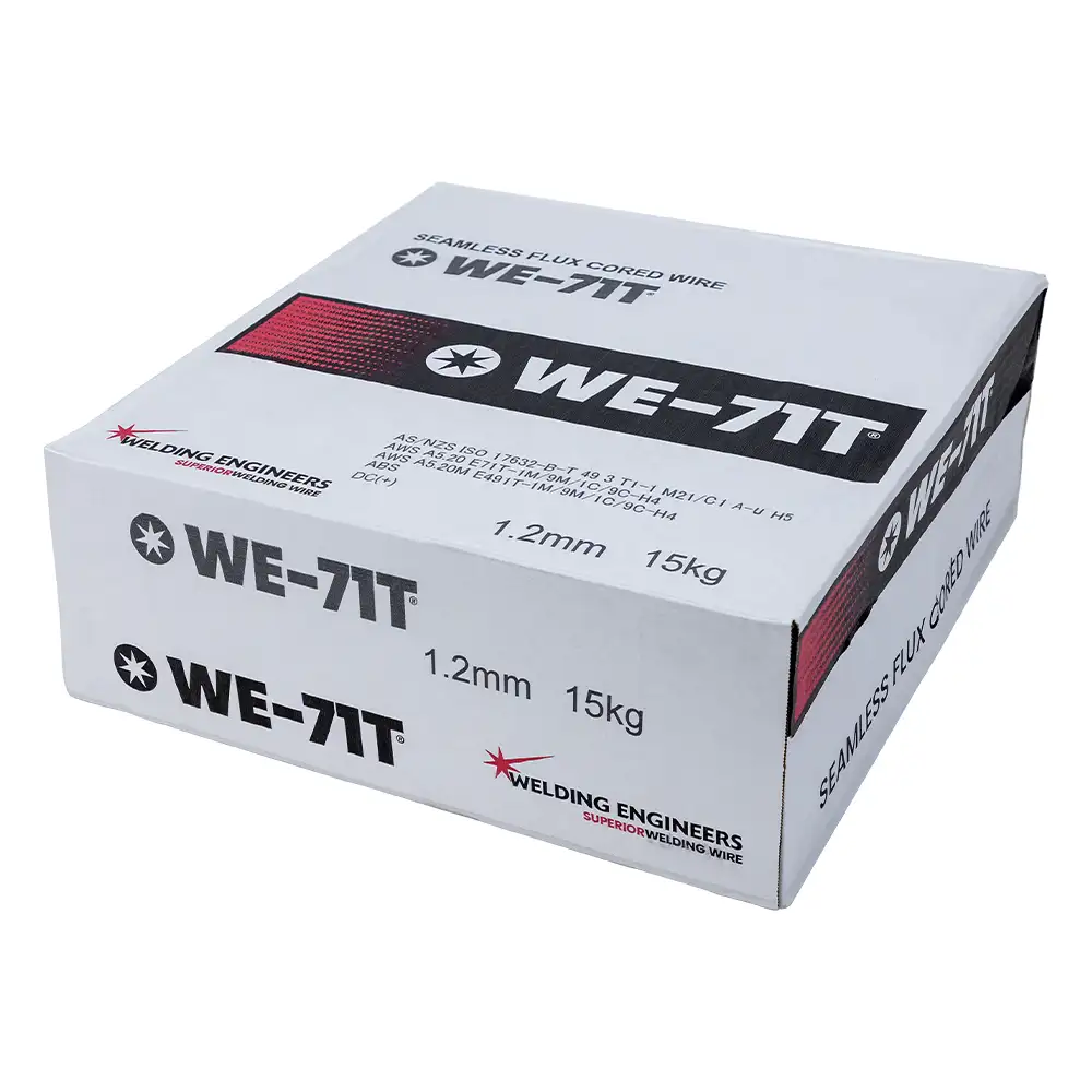 WE-71T dual gas dual shield welding wire